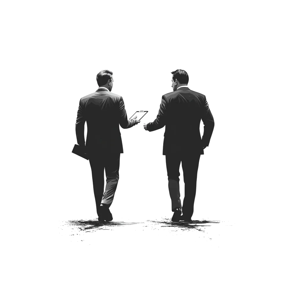 Automad meeskond liikumas kliendiga koostööle